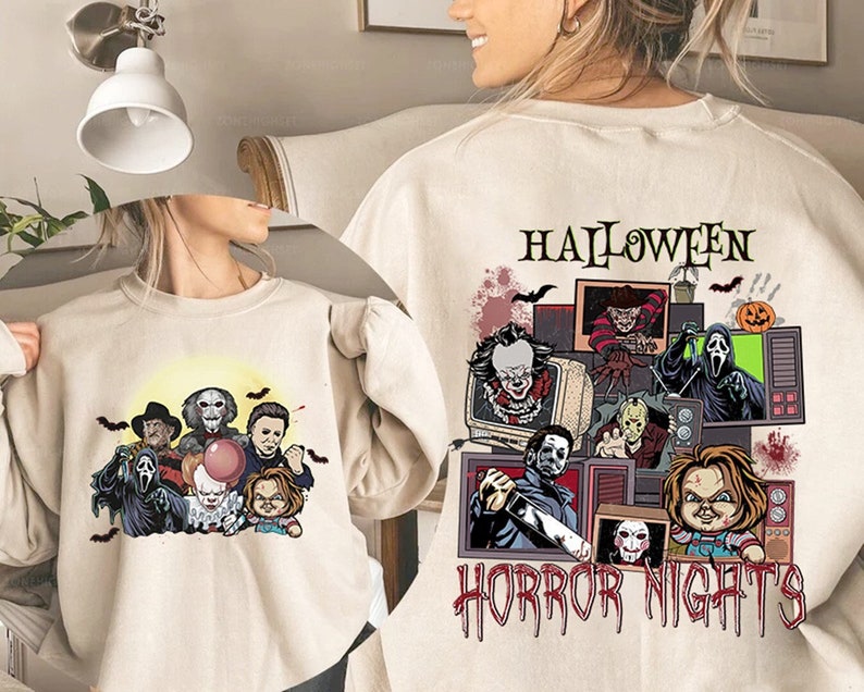 Two-sided Halloween Horror Nights 2023 Sweatshirt