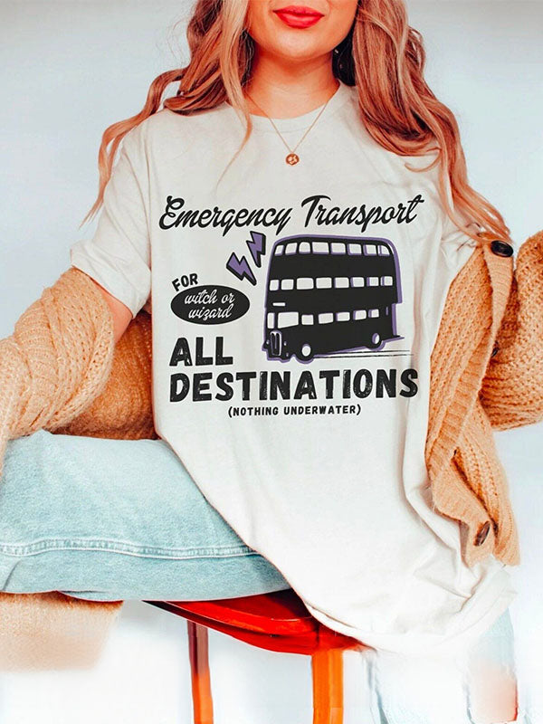 Wizard Bus Shirt Potter T-shirt