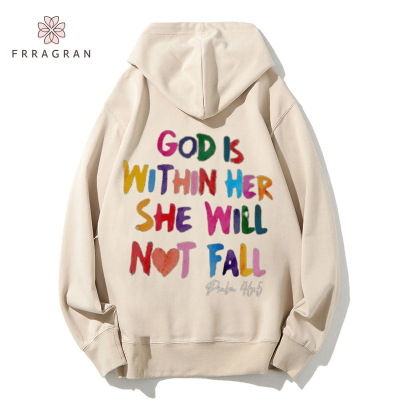 She Will Not Fall Hoodie