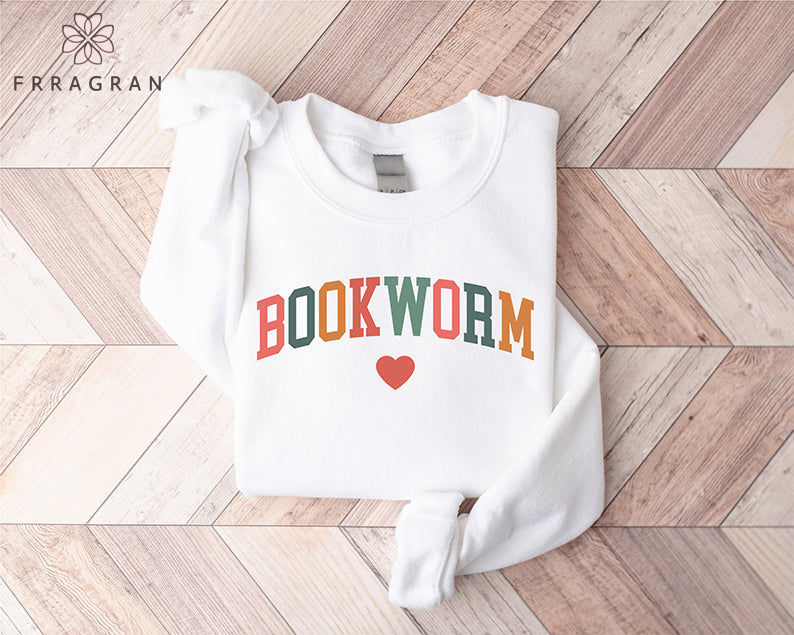 Bookworm Cute Books Lover Sweatshirt