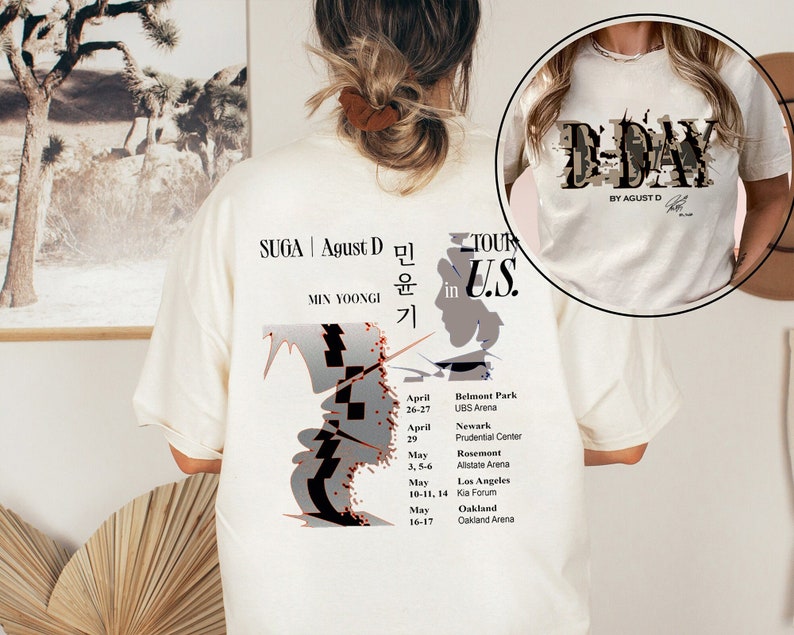 Agust D-Day Album T-shirt