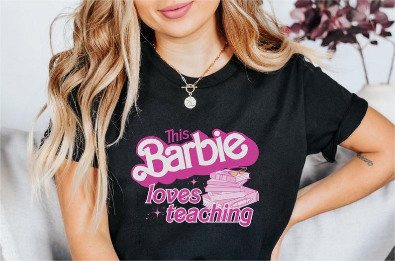 Barbie Teacher Back To School Cute T-shirt
