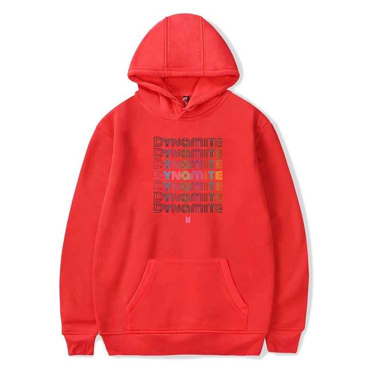 BTS Dynamite Logo Hoodie