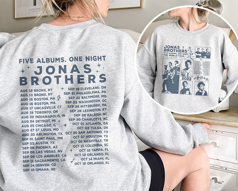 Vintage Jonas Tour 2023 Sweatshirt