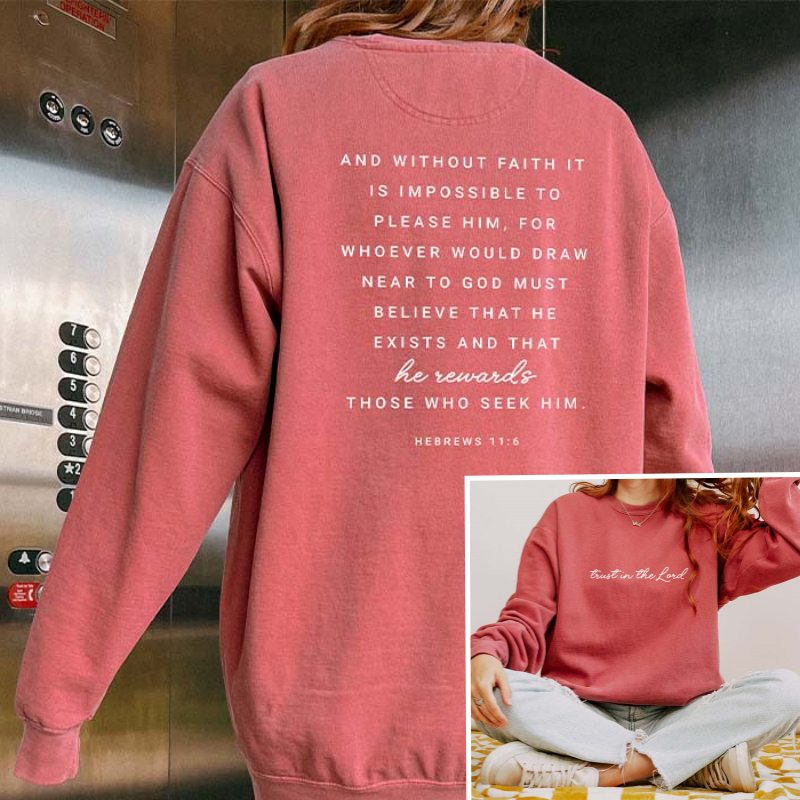 Trust in the Lord Sweatshirt