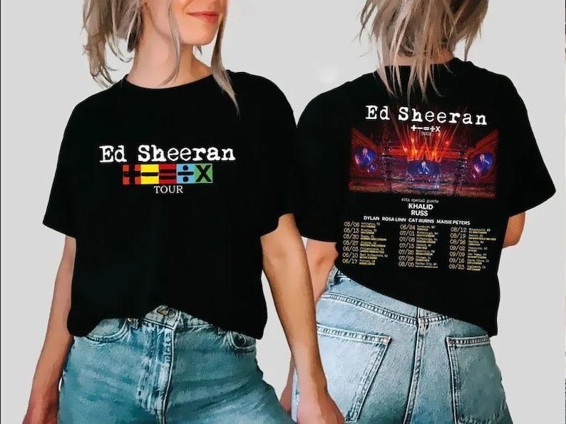 2023 Ed Sheeran Concert Casual T-shirt