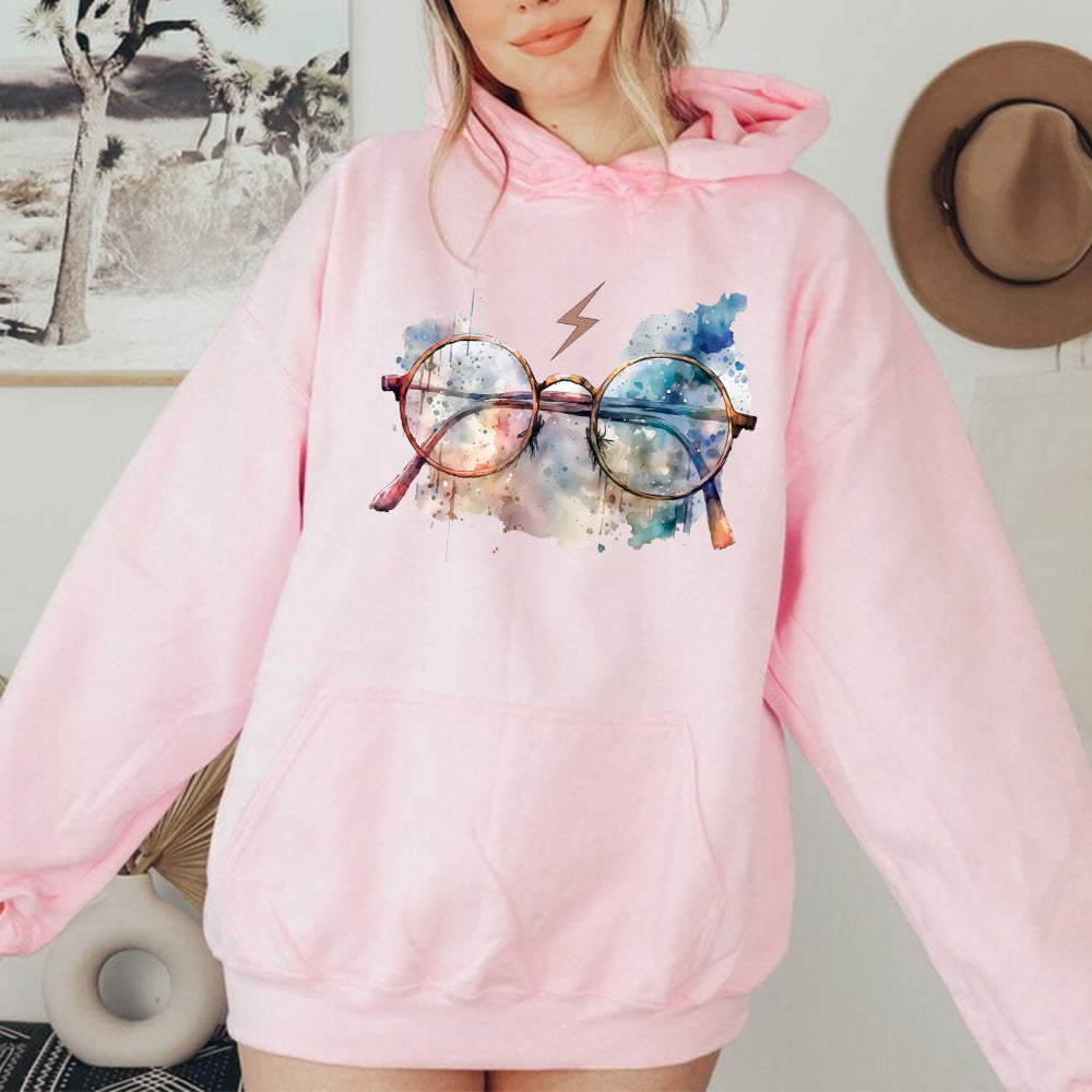 Wizard HP Glasses Magic Hoodie