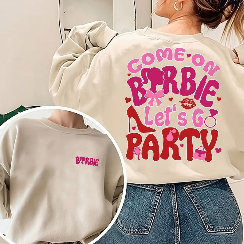 Babie Let's Go Party Birthday Party Sweatshirt