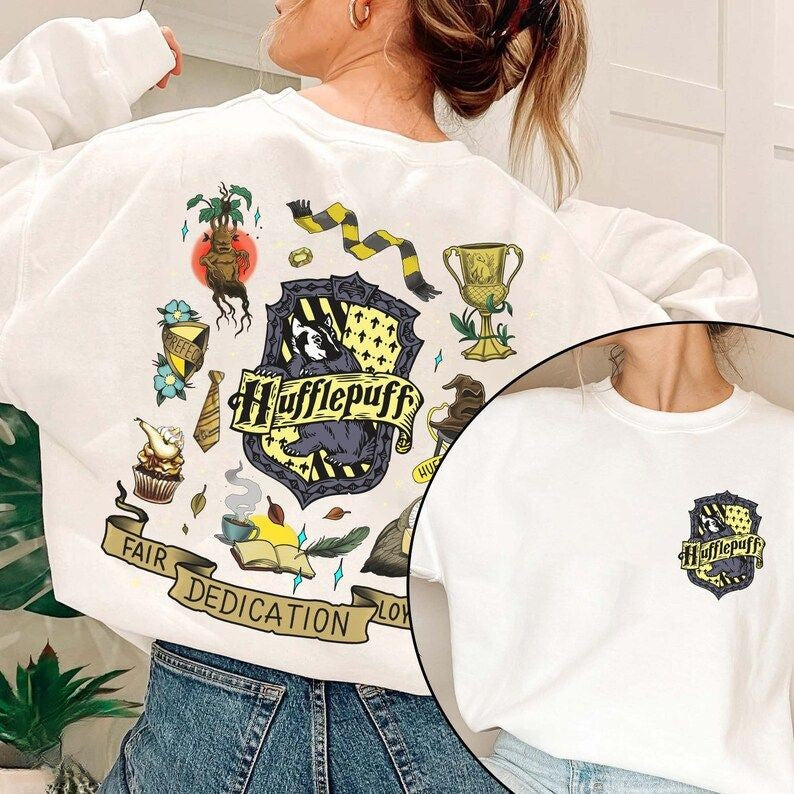 2 Sides Hufflepuff Sweatshirt