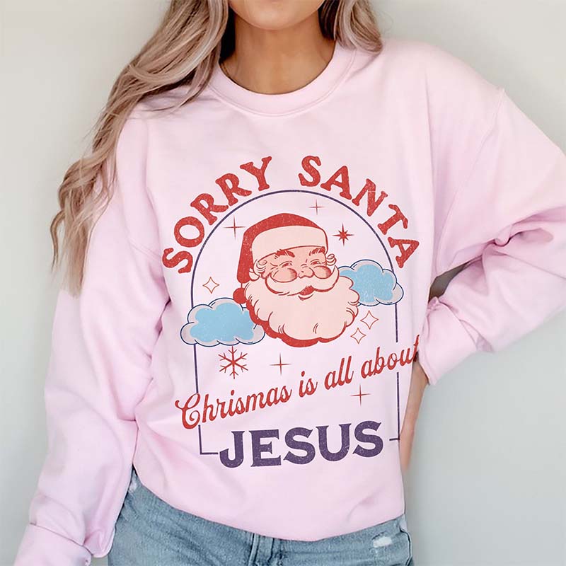 Christmas Faith Crewneck Casual Sweatshirt